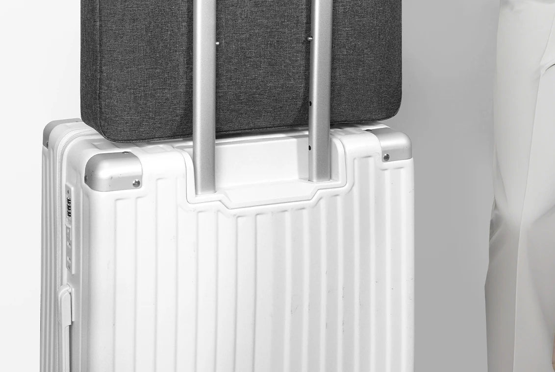 Unisex Zipper Canvas Laptop Briefcase for 13.3-17 Inch Laptops