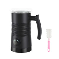 Electric Milk Frother Automatic Rotary 4 in 1 Hot and Cold Foam Maker