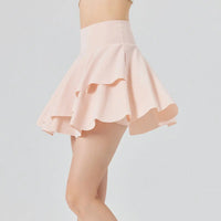 Tennis Skirt for Women with Sun Protection Athletic High-waisted Sun Block Skort Pleated Golf High-Waisted Pleated Shorts Bottom - Buy online at  Vibe In Cart.