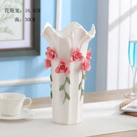 3D Ceramic Vase Home Decor Creative Design Porcelain Decorative Flower Vase For Wedding Decoration - Buy online at  Vibe In Cart.