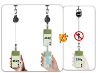 Retractable Key‌ Chain for man Reel‌ Badge Holders Retractabl Carabiner Quick Release Spring Clip outdoor camping equipment - Buy online at  Vibe In Cart.