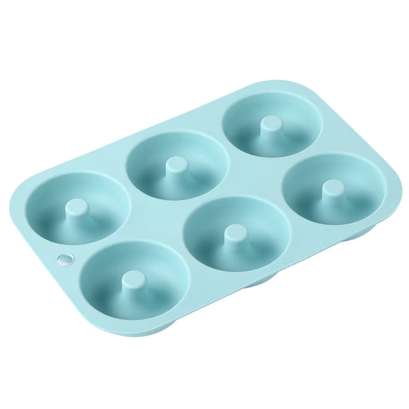 6Holes Baking Mold Food Grade Silicone Non-stick Donut Molds Chocolate Cupcake Pan DIY Muffin Kitchen Tool for Oven Bakeware - Buy online at  Vibe In Cart.