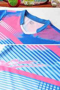 2023 New Style Print Badminton Shirts Men Sport Training Quick-dry Wicking Long Sleeve Casual Tennis Ping Pong Volleyball Tee - Buy online at  Vibe In Cart.