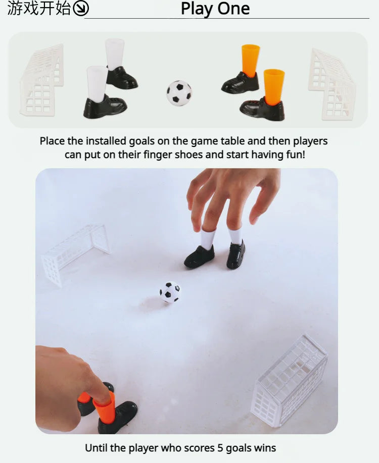 Finger Football Game Sets with Two Goals Funny Family Party Finger Soccer Match Toy for Fans Club Party Gifts for Kid Table Game - Buy online at  Vibe In Cart.