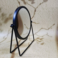 360 Degrees Rotate Iron Desktop Mirror Texture Ladies Makeup Mirror Creative Iron Mirror Strong Sense Of Style - Buy online at  Vibe In Cart.