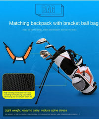 Children's Right Handed Golf Clubs Set with Bag and Headcover for Kids 95-155cm