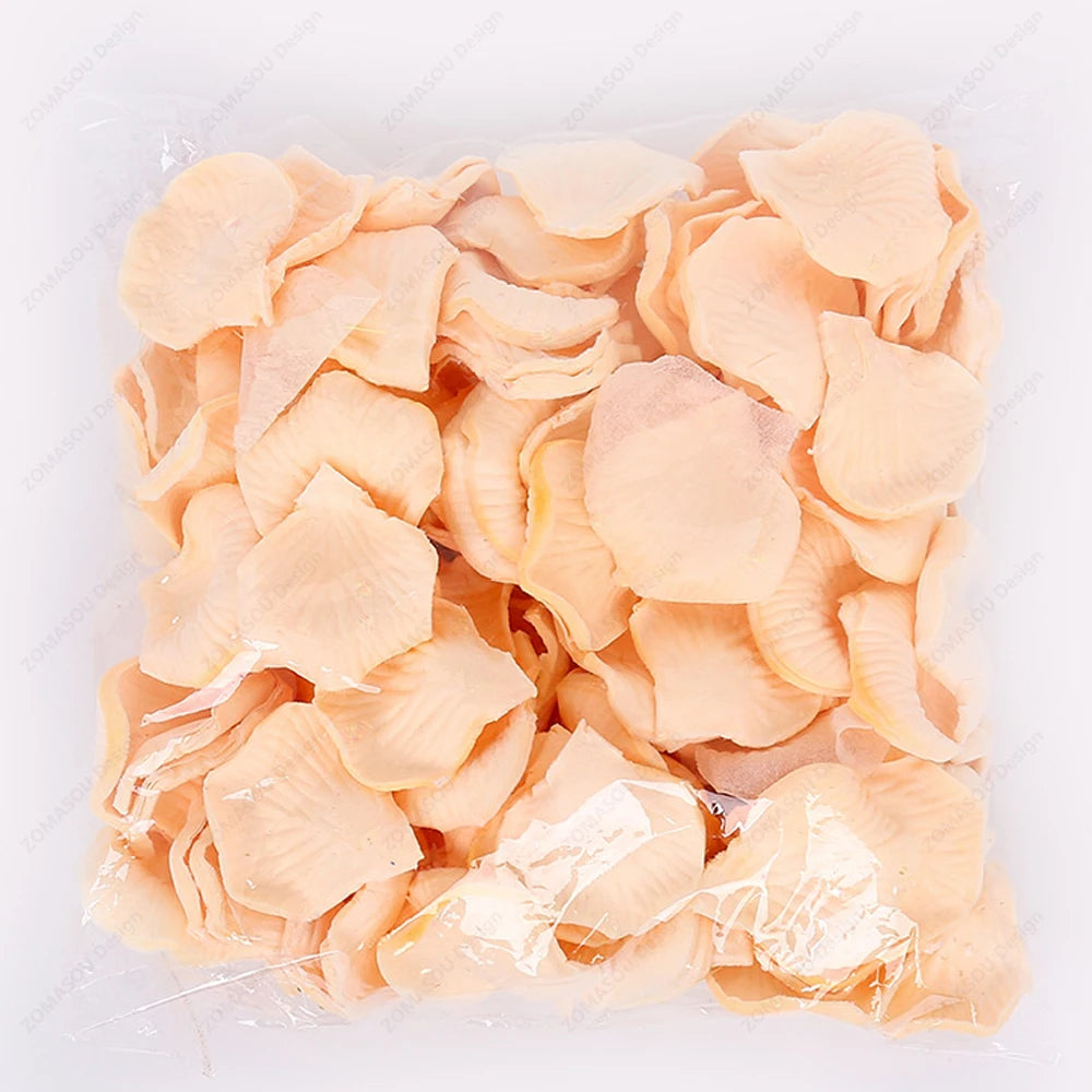 Artificial Rose Petals in Red, White, and Gold, 100-10000 Pieces