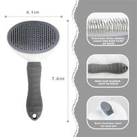 Pet Dog Brush Cat Comb Self Cleaning Pet Hair Remover Brush For Dogs Cats Grooming Tools Pets Dematting Comb Dogs Accessories - Buy online at  Vibe In Cart.