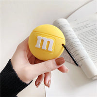 Silicone Protective Cover for Earphone Charging Case with Cartoon Theme