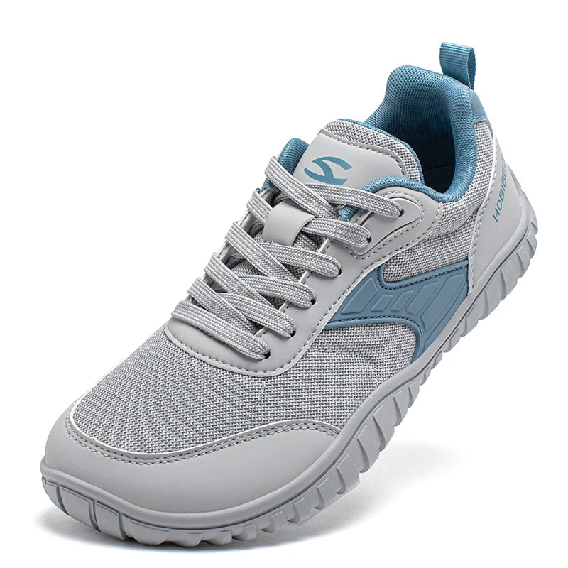 HOBIBEAR Minimalist Wide Toe Shoes Mens Womens Artificial Leather Running Sneakers Lace Up Lightweight Breathable Walking Shoes - Buy online at  Vibe In Cart.