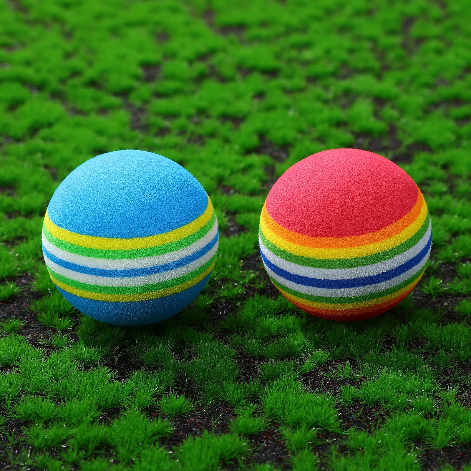 26Pcs Bright Colorful Golf Balls Easy to See Find Ideal for Beginners Swing Practice Indoor Outdoor Use Golf Balls - Buy online at  Vibe In Cart.