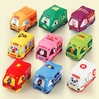 Baby Montessori Soft Car Toy with Map Game Mat Storage Bag Infant Cloth Book Cute Cartoon Sensory Training Toys Toddlers Gifts - Buy online at  Vibe In Cart.