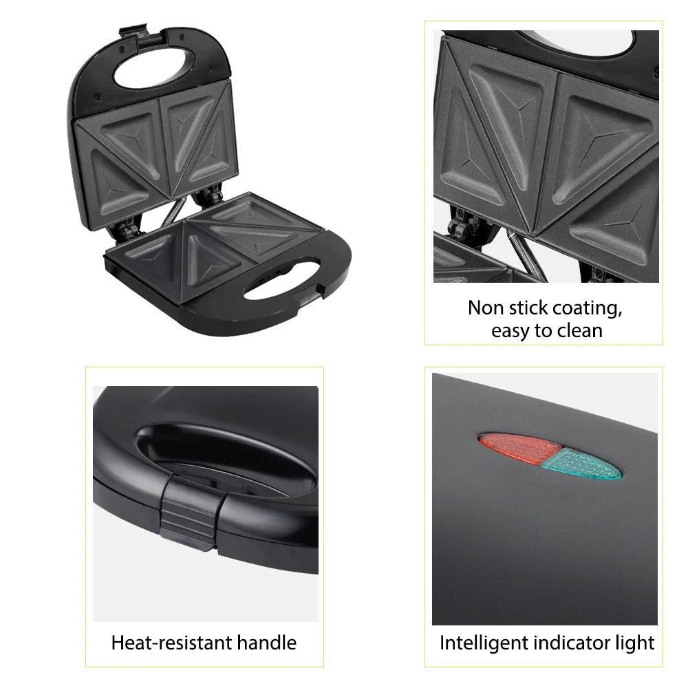 Professional Electric Waffle Maker Cooking Kitchen Appliances Multifunction Breakfast Waffles Machine Non-stick Iron Pan - Buy online at  Vibe In Cart.