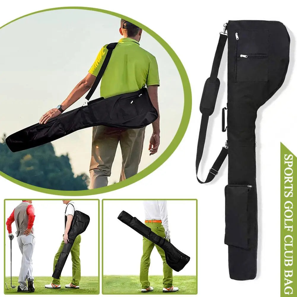 Golf Sunday Bag Golf Club Bag Mini Golf Bag Training Practice Golf Bag Travel Case Foldable Golf Bags For Men Women - Buy online at  Vibe In Cart.
