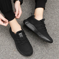 Men's Casual Sneakers Breathable Comfortable Walking Shoe Lace-up and Anti-slip Athletic Jogging Tennis Shoe Large Size 39-50 - Buy online at  Vibe In Cart.
