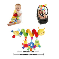 Infant Hanging Comfort Toy with Animal Shape, PVC Material, 17x10x8 cm