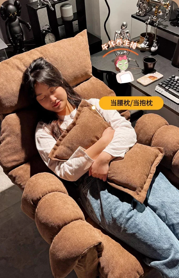 Comfortable Long-term Sofa Chair, Gaming Chair, Bedroom Desk Chair, Home Study Office Stool, Soft and Comfortable - Buy online at  Vibe In Cart.