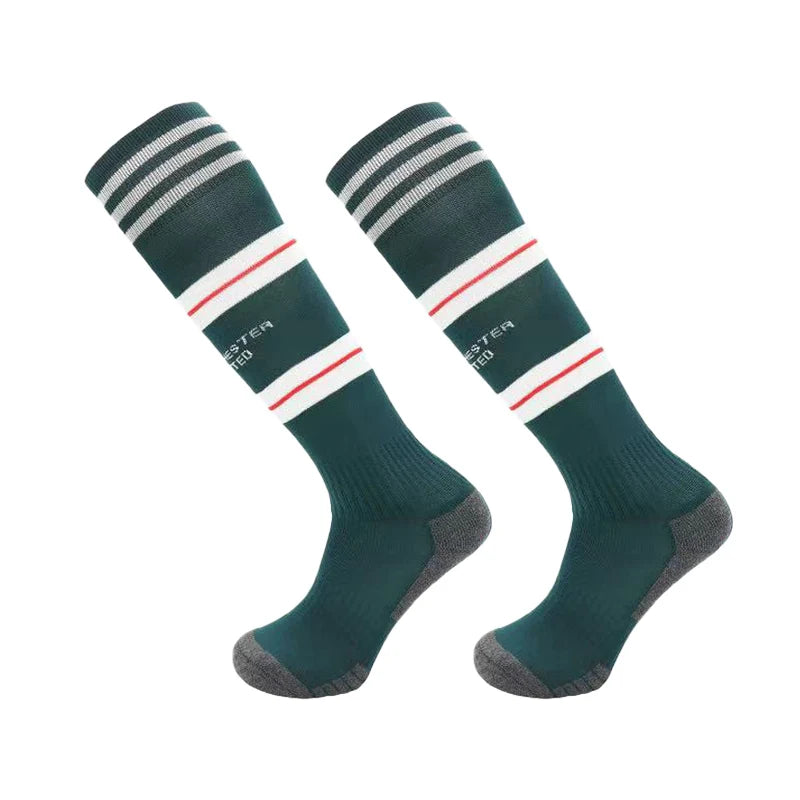 Knee High Polyester Soccer Socks for Unisex Adults and Kids