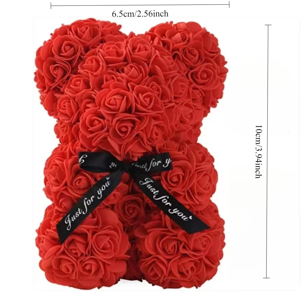 New Artificial Flower Eternal Rose Teddy Bear for Mom Mother's Day Birthday Valentine's Day Anniversary Gifts & Artificial Decor - Buy online at  Vibe In Cart.