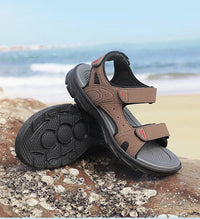 Men's Waterproof Sports Sandals for Hiking and Beach Open Toe Adjustable