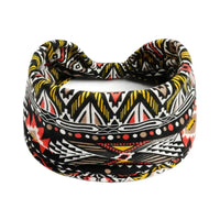 Bohemia Print Wide Headbands New Vintage Elastic Knot Turban Headwrap for Women Girls Soft Print Yoga Bandana Hair Accessories - Buy online at  Vibe In Cart.