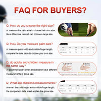 Golf Gloves Children's Golf Gloves Child Boys Girls PU Microfiber Cloth Breathable Non-slip Protection A Pair Kids Velcro Gifts - Buy online at  Vibe In Cart.