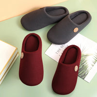 Smile Pop Men Flat Slippers Indoor Cozy Home Men Slippers Winter Casual Slippers Soft Antiskid Slippers Outdoor Fashion Shoes - Buy online at  Vibe In Cart.