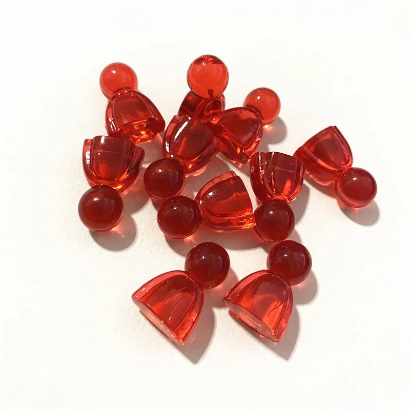 10pcs 24*16*12mm Games Markers Acrylic Colorful Humanoid Chess Pieces For Game Card Accessories - Buy online at  Vibe In Cart.