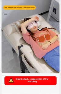 Folding Reclining Office Chair for Lunch Breaks with Backrest