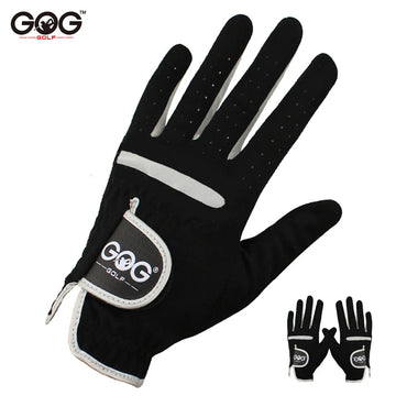 1 Pcs Men's Golf Glove Left Hand Right Hand Micro Soft Fiber Breathable Golf Gloves Men Color Black Brand GOG - Buy online at  Vibe In Cart.