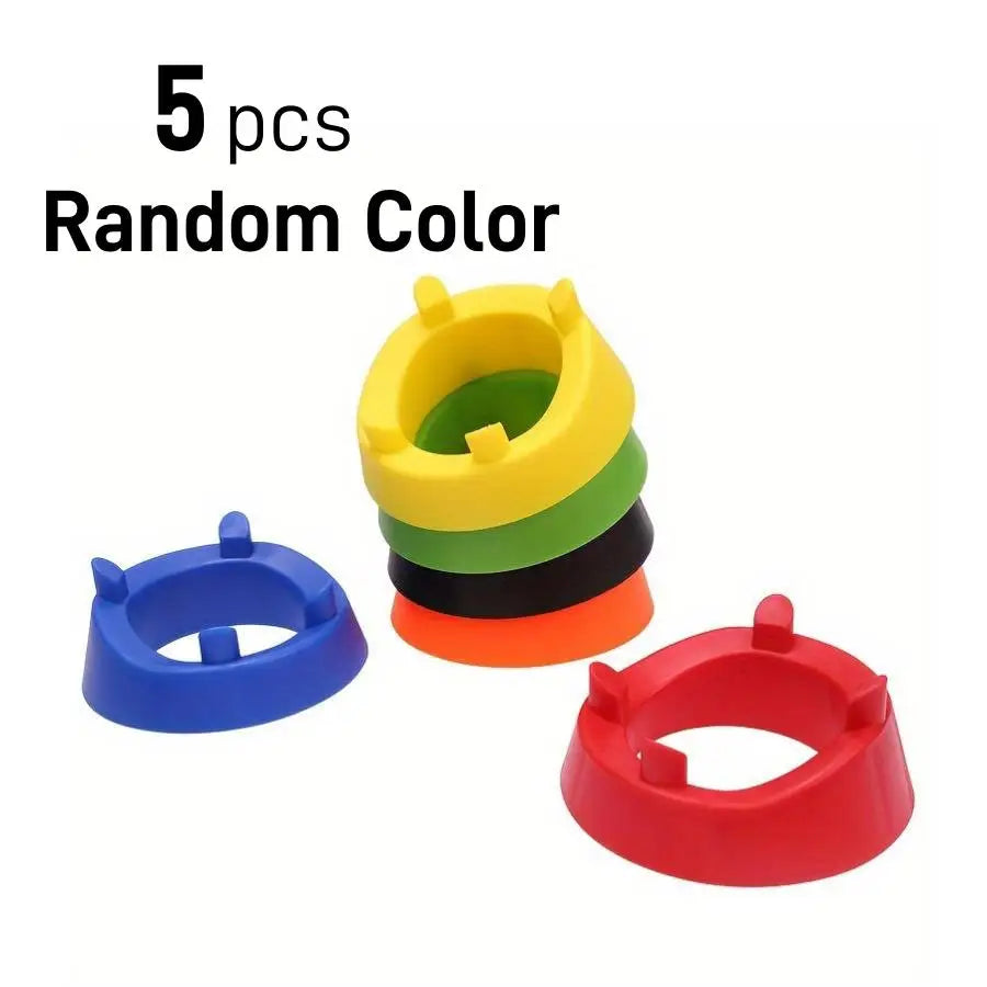 Outdoor Sports Training Pressure Resistant Marker Discs and Cones Set of 5 or 10 Pieces