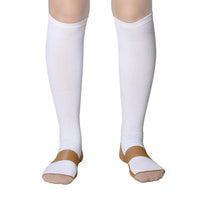 Knee-High Compression Socks 20-30mmHg Nylon Cotton EU36-50 for Men Women
