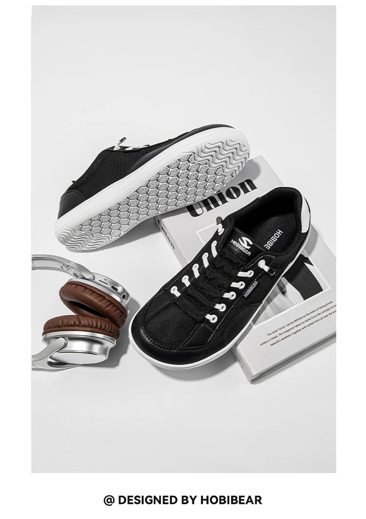 HOBIBEAR Wide-Toe-Box Barefoot Shoes Womens Mens Zero Drop Slip On Sneakers Minimalist Walking Shoes - Buy online at  Vibe In Cart.