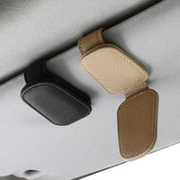 1Pcs Sunglasses Holder Is Suitable for Car Sunshades Magnetic Leather Sunglasses Clip and Ticket Clip Car Sunshade Accessories - Buy online at  Vibe In Cart.