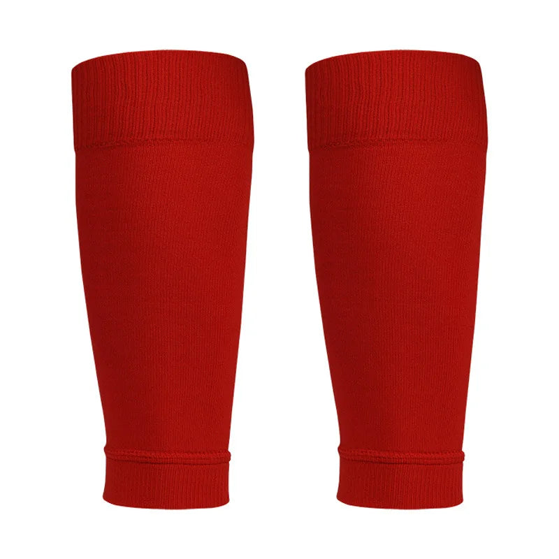 1 Pair Hight Elasticity Soccer Protective Socks Without Feet Kids Adults Shin Pads Guard For Football Sport Leg Support Sleeves - Buy online at  Vibe In Cart.