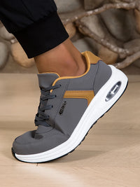 Men's Waterproof Non-Slip Casual Sports Shoes Lace-Up