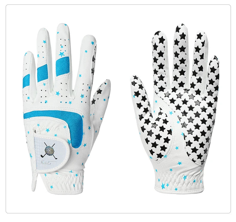 Golf Gloves Children's Golf Gloves Child Boys Girls PU Microfiber Cloth Breathable Non-slip Protection A Pair Kids Velcro Gifts - Buy online at  Vibe In Cart.
