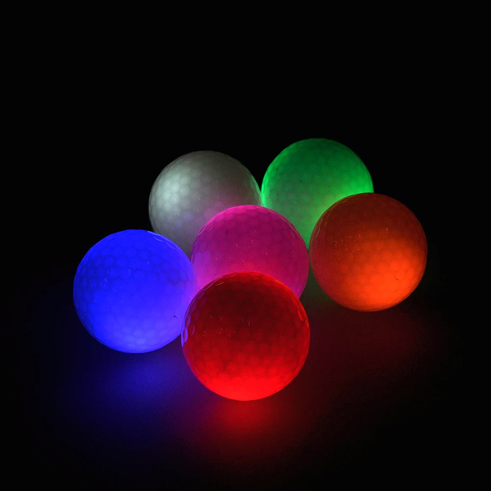 Glow Golf Balls for Night Sports,Luminous Golf LED Ball Glowing in The Dark,Long Lasting Bright Luminous Balls - Buy online at  Vibe In Cart.