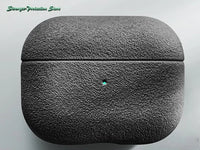 Artificial Suede Leather Protective Case for Earphones