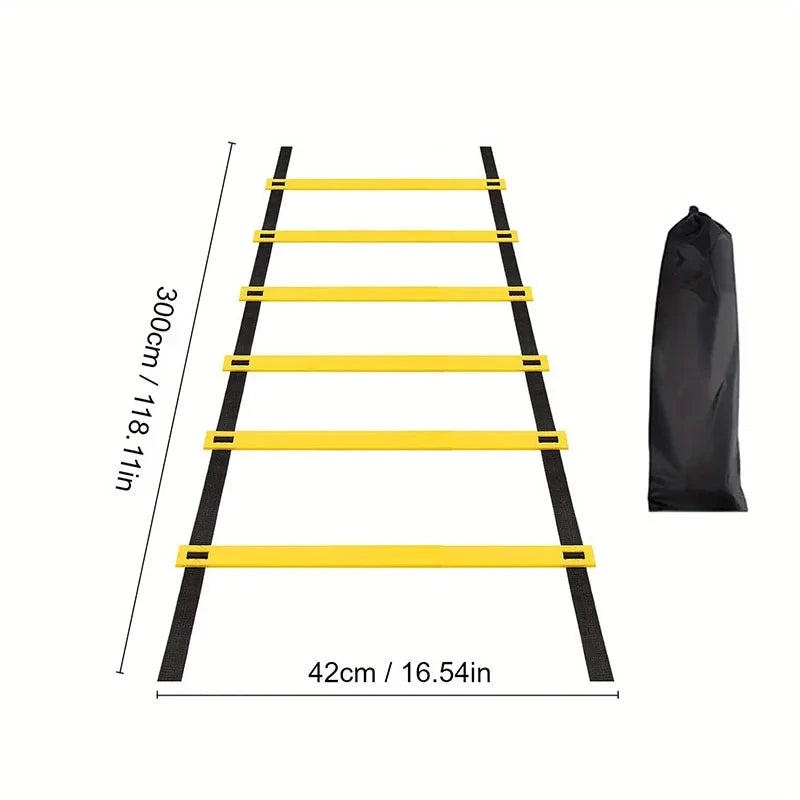 Agility Ladders Nylon Straps For Speed Training And Sports Flexibility Agility Football Training Energy Ladder Equipment - Buy online at  Vibe In Cart.