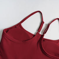 Tennis Dress with Shorts Underneath Women Golf Wear Above Knee Length White Sport Dresses with Shorts Outfit Fitness Workout