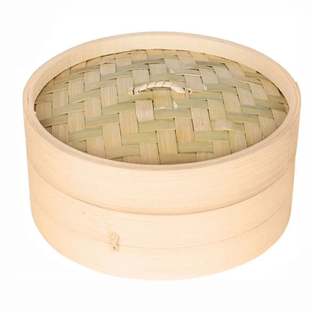 10/15/20cm Cooking Bamboo Steamer Dumpling Food Steamer with Lid Cookware Steam Pot Kitchen Cooking Tools - Buy online at  Vibe In Cart.