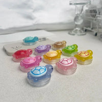 Luminous Plastic Turtle Phone Holder With Expanding Stand And Finger Grip