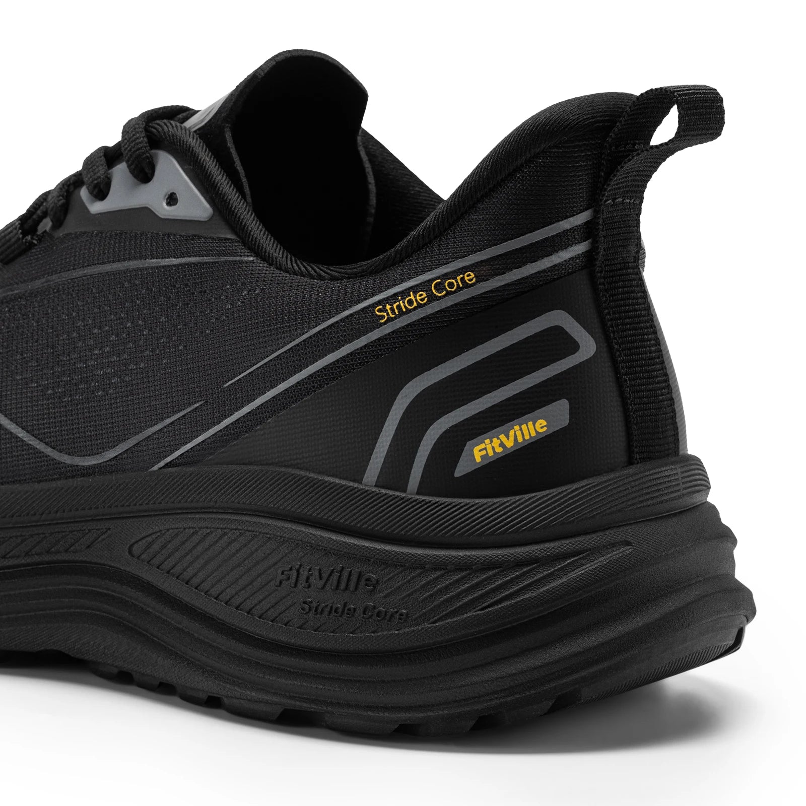 Fittington Walking Shoes For Men Extra Wide Cushioned Running Shoes Tennis Soft Shoes Arch Support for Plantar Fasciitis Relief - Buy online at  Vibe In Cart.