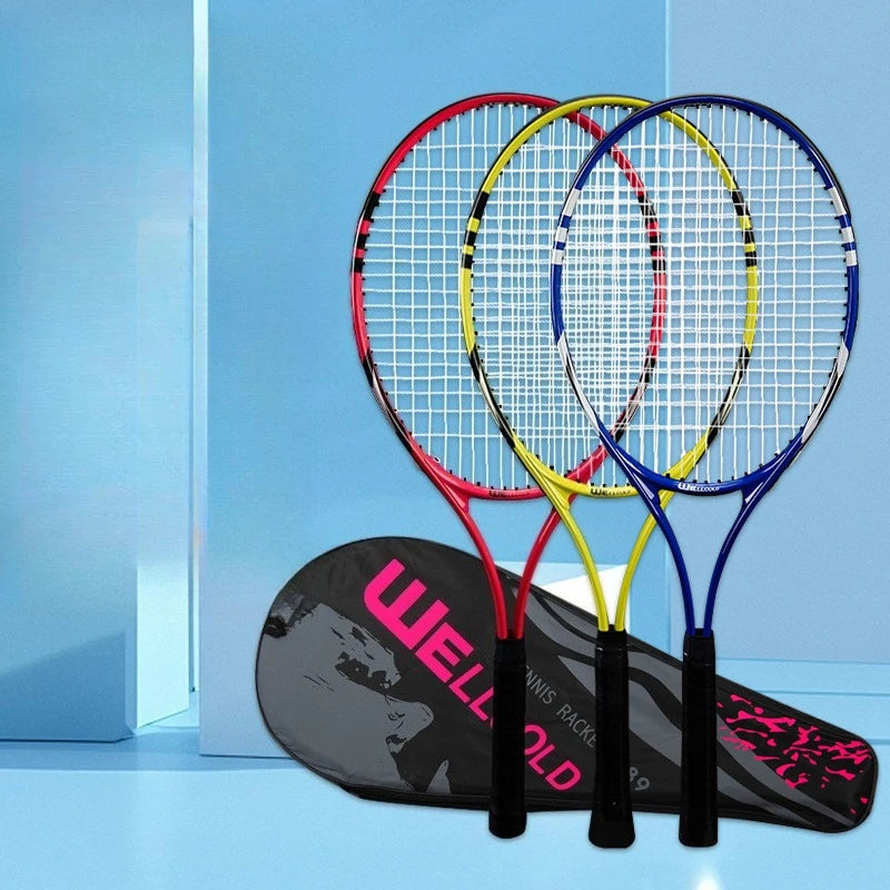 Tennis Racket 27 Inch Aluminum Alloy Racket Beginner Training Adult Outdoor Sports Ultra Light Tennis Racket - Buy online at  Vibe In Cart.