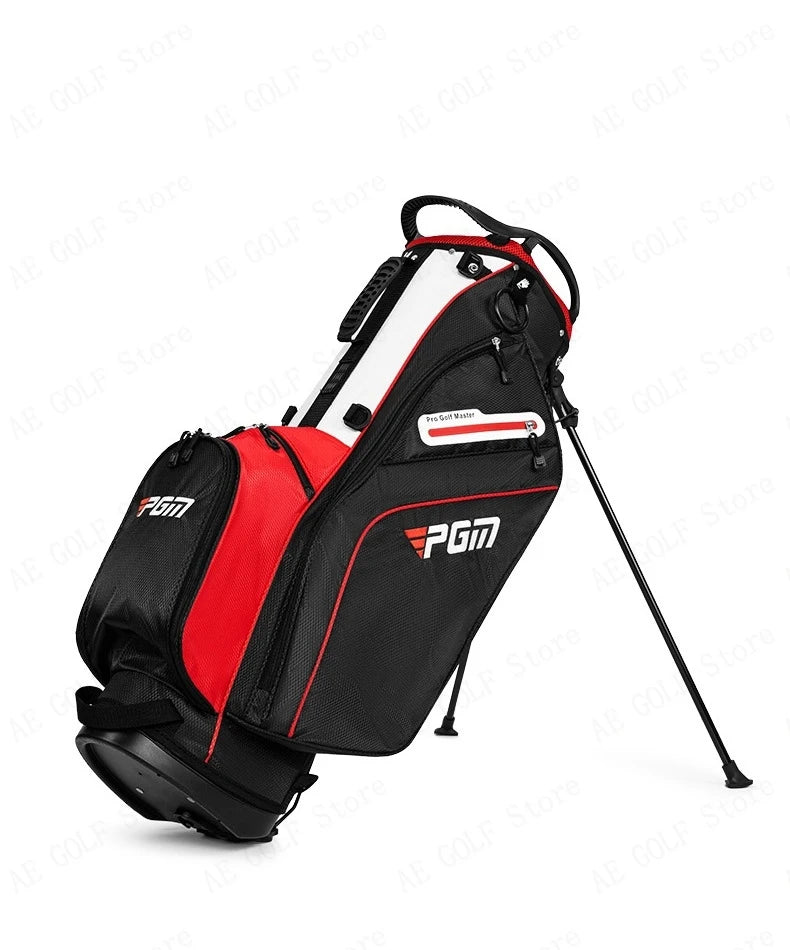 Lightweight Unisex Nylon Golf Rack Bag with 14 Insertions and Shoulder Strap