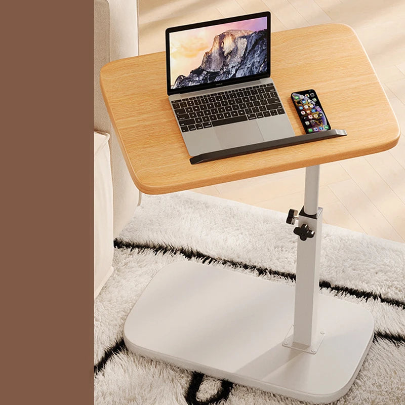 Adjustable Height Rotating Foldable Coffee Table with Storage