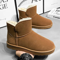 New winter fashion: thick-soled snow boots, men's and women's thickened warm cotton shoes, and casual women's boots - Buy online at  Vibe In Cart.