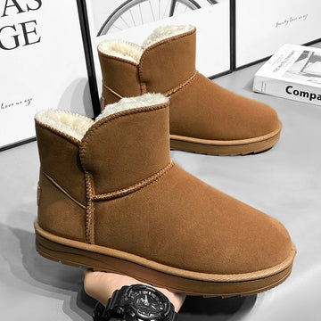 New winter fashion: thick-soled snow boots, men's and women's thickened warm cotton shoes, and casual women's boots - Buy online at  Vibe In Cart.