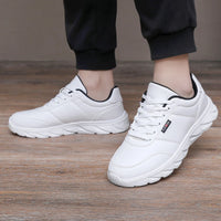New Men's Sneakers Fashion Leather Men's Casual Shoes Outdoor Jogging Training Shoes High-Quality Comfortable Men's Shoes - Buy online at  Vibe In Cart.